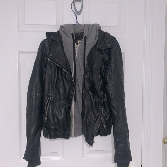fake leather jacket - Picture 1 of 1